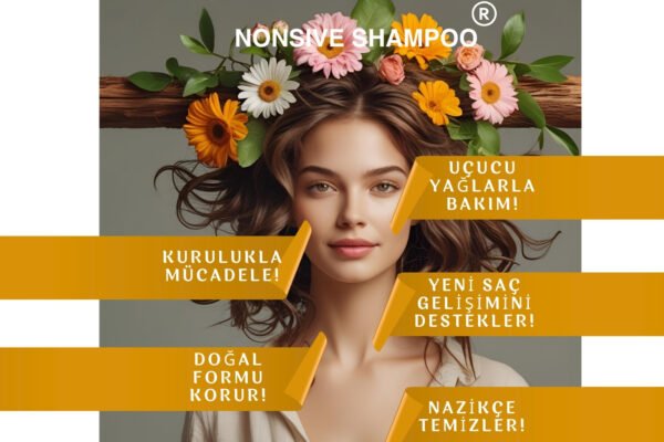 Nonsive Shampoo Type-2 |Kuru Yıpranmış Saçlar ve Onarım için Sülfatsız Şampuan - Görsel 5