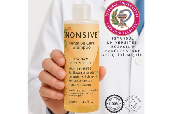 Nonsive Shampoo Type-2 |Kuru Yıpranmış Saçlar ve Onarım için Sülfatsız Şampuan - Görsel 3