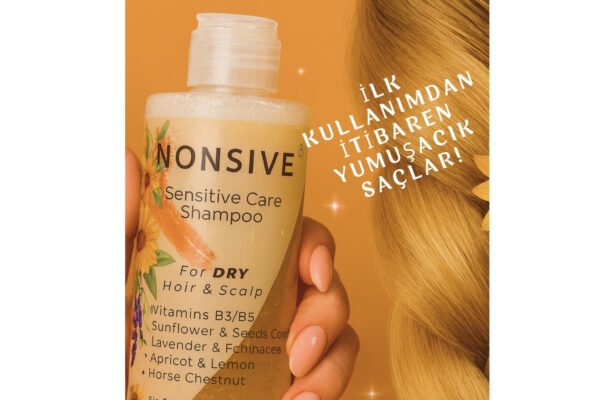 Nonsive Shampoo Type-2 |Kuru Yıpranmış Saçlar ve Onarım için Sülfatsız Şampuan - Görsel 4