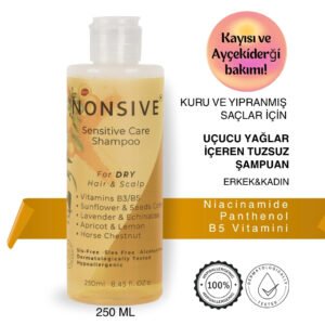 Nonsive Shampoo Type-2 |Kuru Yıpranmış Saçlar ve Onarım için Sülfatsız Şampuan