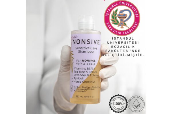 Nonsive Shampoo Type-1 | Normal-Hassas Saçlı Deri İçin Kepek Karşıtı Sülfatsız Şampuan - Görsel 3