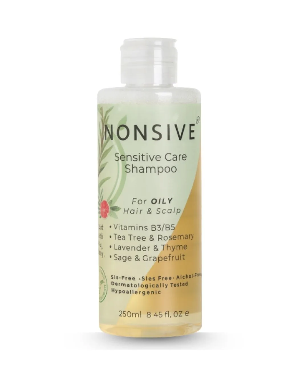 Nonsive Shampoo Type3 yağlı saçlar için sülfatsız şampuan